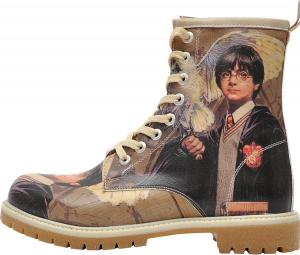 Женские высокие ботинки DOGO - веганская кожа и уникальный дизайн, зимние женские ботинки, удобные и стильные, Harry Potter Design