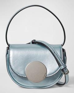 Кожаная сумка через плечо Lottie Petite Oryany, цвет Blue Silver