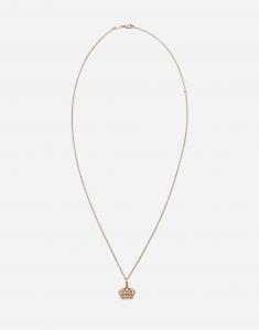 Кулон royal из белого золота 750 пробы с черными бриллиантами Dolce & Gabbana, золото