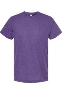 Футболка унисекс Tultex Poly-Rich, цвет heather purple