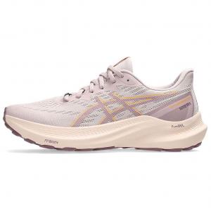 Asics GT 2000 12 GTX Watershed Rose Stadium Orange Женские Кроссовки, Фиолетово-Розовые