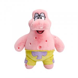 Плюшевая кукла SpongeBob SquarePants Patrick Star Social Anxiety Mouthpiece высотой 25 см POTDEMIEL