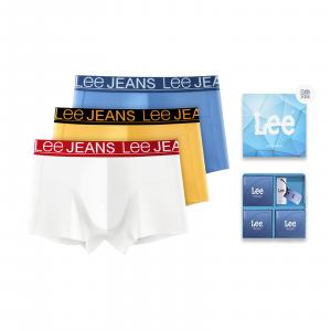 Sunset 4.0 трусы мужские подарочный набор комбинация Lee, желтый