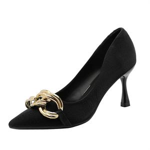 Luji Тонкие каблуки на шпильке для женщин черные, цвет Black