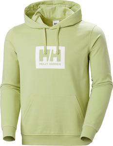 Helly-Hansen HH Box Hoodie для мужчин - мягкая хлопковая худи с уютным флисом и гладкой отделкой Helly Hansen, 498 Iced Matcha