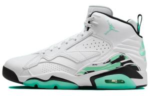 Кроссовки Jordan MVP White Green Glow, зеленый