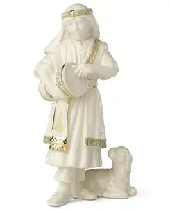 Первое благословение, рождественская фигурка мальчика-барабанщика Lenox, ivory