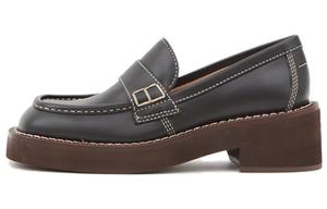 Кожаные мокасины с отделкой Mm6 Maison Margiela