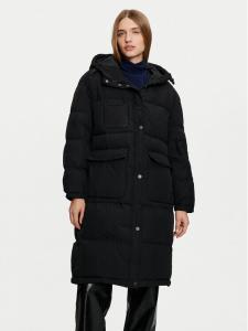 Пуховик стандартного кроя United Colors Of Benetton, черный