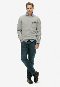 Толстовка Superdry & Co UTILITY , Athletic Grey Marl/Mottled Grey