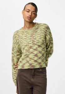 Джемпер Pieces PCFILLA, Sphagnum/Green