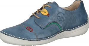 Туфли rieker, цвет royal/smaragd/gelb