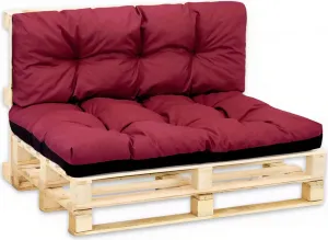 Подушка для поддона , уличная подушка, подушка для спины, 40 x 120 см - Подушки для поддонов, европоддонов, диванов и мебели из поддонов, подушка для поддона, цвет сливовый Amazinggirl