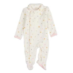 Комбинезон для девочки "lily of the valley" на кнопках из велюра Memoi