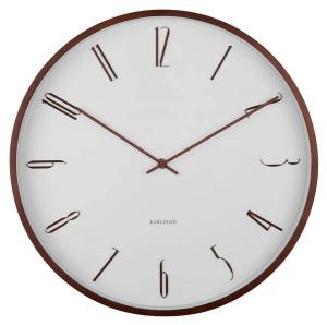 Настенные часы Karlsson Scandia, 5x40x5 см, белый