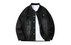 CSKS Джинсовая куртка унисекс, Stone-Washed Black