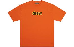 Футболка унисекс оранжевая Drew House, оранжевый
