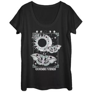 Футболка с овальным вырезом и рисунком Juniors' Cosmic Vibes