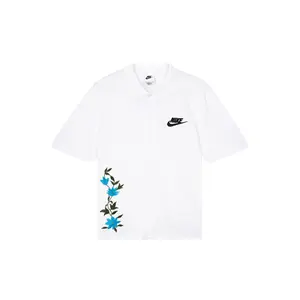 Nike Белая поло для мужчин