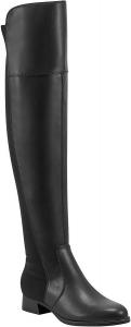 Женские высокие сапоги выше колена Marc Fisher из искусственной кожи, Black