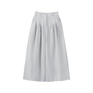 Брюки Muji Idee широкие, темно-синий