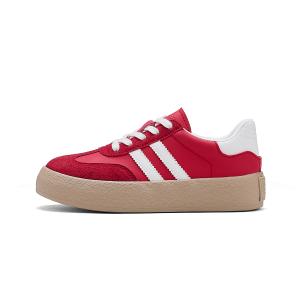 Низкие скейтбордистские кроссовки 4 см для женщин Semir, christmas красный