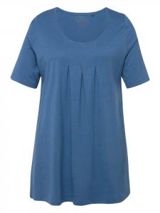 Футболка Ulla Popken Shirt, цвет denimblau