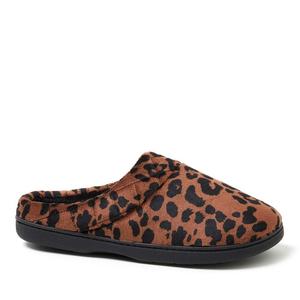 Велюровые женские тапочки Dearfoams Darcy, цвет Potting Soil