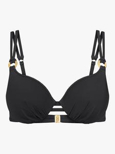 Летний топ-бикини с косточками и мягкими чашками Triumph, Black