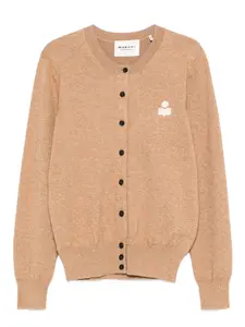 Кардиган с вышитым логотипом MARANT ÉTOILE, нейтральный