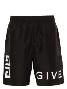 Плавки-шорты с логотипом Givenchy, черный