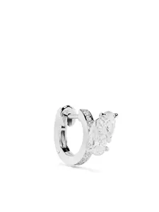 Серьга Serti Sur Vide из белого золота с бриллиантами Repossi, белый