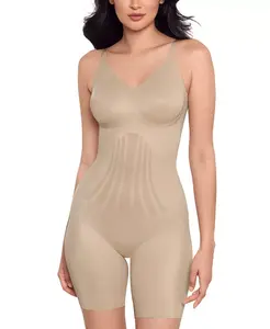 Женский утягивающий боди Modern Miracle Thigh Slimmer 2562 Miraclesuit, коричневый/бежевый