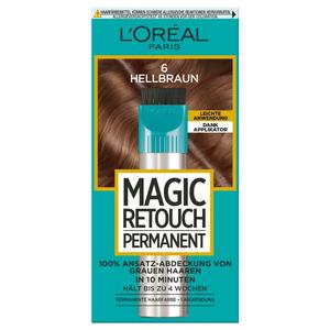 Краска для волос magic retouch permanent ansatz-abdeckung Loreal Paris, 6 - hellbraun, количество 1 шт.