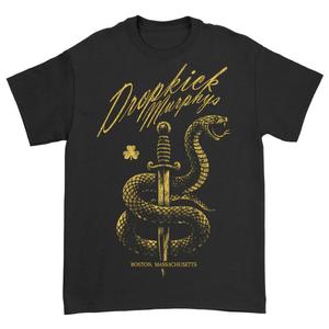 Футболка Dropkick Murphys Serpent & Dagger, черный