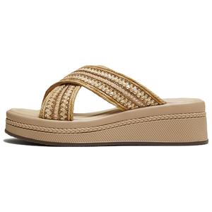 Женские сандалии Quiet Slide с вырезами TATA, Ecru