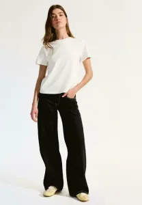 Комплект из двух базовых футболок с коротким рукавом Bershka, White