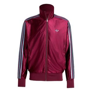 Толстовка с капюшоном на молнии ADIDAS ORIGINALS Firebird, рубиново-красный