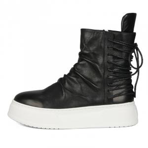 Короткие мужские ботинки Martin на платформе Thai points, Black