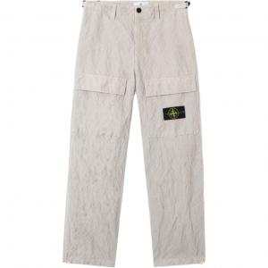 Брюки с кантом и карманами карго STONE ISLAND, серый