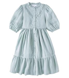 Платье Мадлен из рами C'era Una Volta, Celadon