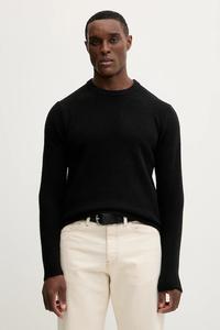 Свитер из смесовой шерсти Lindbergh, черный