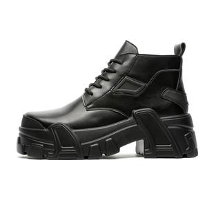 Chi Wolf Мужские черные ботинки Martin