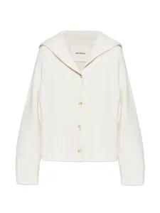 Вязаный кардиган Mora с капюшоном и пуговицами Lisa Yang, бежевый