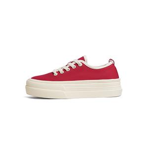 Износостойкие противоскользящие кэжуал-кеды на низком ходу для женщин RED DRAGONFLY, красный