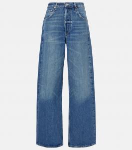 Джинсы Ayla с высокой посадкой и широкими штанинами Citizens of Humanity, Claremont