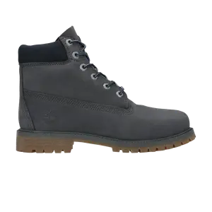 Ботинки Timberland Premium 6 Inch на шнурках, серый / черный