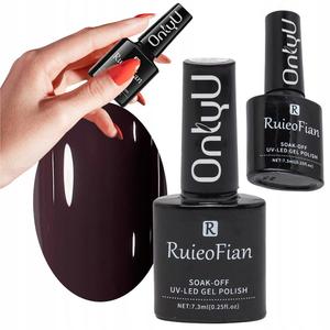 ТЕМНО-ФИОЛЕТОВЫЙ ГИБРИДНЫЙ ЛАК ДЛЯ НОГТЕЙ С ГЛЯНЦЕМ УФ-ПОЛИРОВКИ OnlyU/L041