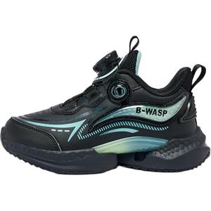 Низкие детские беговые кроссовки Kids' BIG WASP, черный ice зеленый