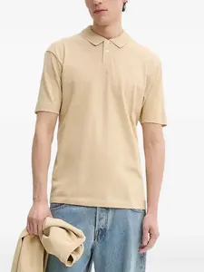 Рубашка поло с логотипом HUGO, нейтральный